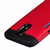 Umku Samsung N9000 Galaxy Note 3 Kartlkl Krmz Sert Rubber Klf - Resim: 4