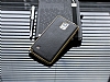 Uniico Samsung N9100 Galaxy Note 4 Metal Kenarl Siyah Deri Klf - Resim: 1