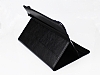 DC Universal 10.1 in Standl Tablet Siyah Deri Klf - Resim: 2