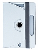 Universal 10 inch 360 Derece Dner Standl Tablet Beyaz Deri Klf - Resim: 3