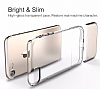 Usams Ease Series iPhone 7 Plus / 8 Plus Metal effaf Rose Gold Silikon Klf - Resim: 3