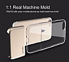 Usams Ease Series iPhone 7 Plus / 8 Plus Dark Silver Metal effaf Silikon Klf - Resim: 6