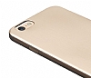 Usams iPhone 6 / 6S Metalik Gold Silikon Klf - Resim: 4