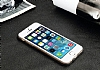Usams iPhone 6 / 6S Metalik Siyah Silikon Klf - Resim: 3