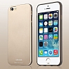 Usams iPhone 6 / 6S Metalik Gold Silikon Klf - Resim: 9