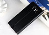 Usams Muge Series Samsung Galaxy Note 5 Pencereli Standl Siyah Deri Klf - Resim: 2