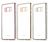 Usams Samsung Galaxy Note FE Gold Kenarl effaf Rubber Klf - Resim: 2