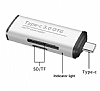 USB 3.0 Type-C 3 in 1 Kart Okuyucu - Resim: 2