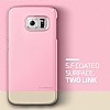 Verus 2LINK Samsung Galaxy S6 Edge Sugar Pink Klf - Resim: 3