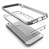 Verus Crystal Bumper iPhone SE / 5 / 5S Light Silver Klf - Resim: 7