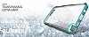 Verus Crystal Bumper Samsung Galaxy Note 5 Light Silver Klf - Resim: 2
