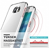 Verus Crystal Bumper Samsung Galaxy S6 Beyaz Klf - Resim: 1