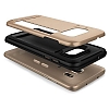 Verus Damda Clip Samsung Galaxy S7 Edge Shine Gold Klf - Resim: 3