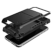 VRS Design Damda Folder iPhone X / XS Metal Black Klf - Resim: 4