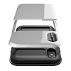 VRS Design Damda Glide iPhone X / XS Silver Klf - Resim: 3