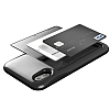 VRS Design Damda Glide iPhone X / XS Metal Black Klf - Resim: 1