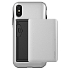 VRS Design Damda Glide iPhone X / XS Silver Klf - Resim: 2