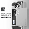 Verus Damda Slide Samsung Galaxy Note 5 Ligth Silver Klf - Resim: 3
