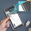 Verus Damda Slide Samsung i9800 Galaxy S6 Light Silver Klf - Resim: 3