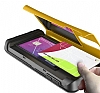 Verus Damda Veil Samsung N9100 Galaxy Note 4 Special Yellow Klf - Resim: 5