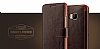 Verus Dandy Layered Leather HTC One M9 Kahverengi Klf - Resim: 7