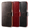 Verus Dandy Layered Leather Samsung Galaxy S6 Edge Siyah Klf - Resim: 3