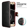 Verus Dandy Layered Leather Samsung Galaxy S7 Siyah Klf - Resim: 4