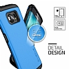 Verus Thor Series Hard Drop Samsung i9800 Galaxy S6 Electric Blue Klf - Resim: 5