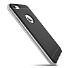 Verus New High Pro Shield iPhone 6 / 6S Light Silver Klf - Resim: 4