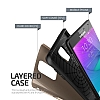 Verus Samsung Galaxy Note Edge Hard Drop Shine Gold Klf - Resim: 4