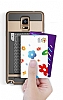 Verus Damda Slide Samsung N9100 Galaxy Note 4 Dark Silver Klf - Resim: 8