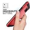 Verus Verge HTC One M9 Crimson Red Klf - Resim: 4