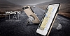 Verus Verge Magnetic Flat iPhone 6 / 6S Steel Silver Klf ve Havalandrma Tutucu - Resim: 5