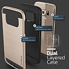 Verus Verge Samsung Galaxy S6 Edge Gold Klf - Resim: 7