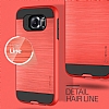 Verus Verge Samsung i9800 Galaxy S6 Crimson Red Klf - Resim: 1