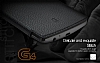 Voia LG G4 Premium Uyku Modlu Pencereli Siyah Gerek Deri Klf - Resim: 8