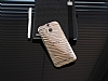 Vouni HTC One M8 Zebra Desenli Gold Kristal Klf - Resim: 4