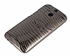 Vouni HTC One M8 Zebra Desenli Gold Kristal Klf - Resim: 5