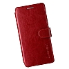 VRS Design Dandy Layered Leather Samsung Galaxy Note FE Krmz Klf - Resim: 1