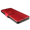 VRS Design Dandy Layered Leather Samsung Galaxy S8 Bordo Klf - Resim: 3