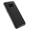VRS Design High Pro Shield Samsung Galaxy S8 Dark Silver Klf - Resim: 1