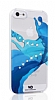 White Diamonds iPhone SE / 5 / 5S Tal Liquids Mavi Klf - Resim: 2