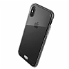 X-Doria Clearvue iPhone X / XS effaf Siyah Silikon Klf - Resim: 1