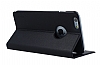 X-Fitted iPhone 6 Plus / 6S Plus Gizli Ekran Pencereli Privacy Siyah Deri Klf - Resim: 2