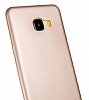 X-Level Guardian Samsung Galaxy C7 SM-C7000 nce Bordo Silikon Klf - Resim: 1