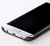 X-Level Vintage Samsung Galaxy S7 Siyah Deri Rubber Klf - Resim: 3