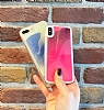 iPhone 7 / 8 Neon Kumlu Krmz Silikon Klf - Resim: 2