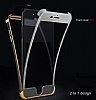 Xundd Armor Series iPhone 7 Plus / 8 Plus 360 Derece Koruma Gold Kenarl Silikon Klf - Resim: 3