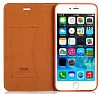 Xundd Noble iPhone 7 Plus / 8 Plus Kapakl Pembe Deri Klf - Resim: 3