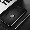 Xundd Vette Series iPhone 6 / 6S Silikon Kenarl Siyah Deri Klf - Resim: 6